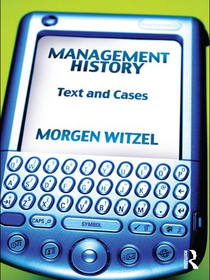 cover image of Management History